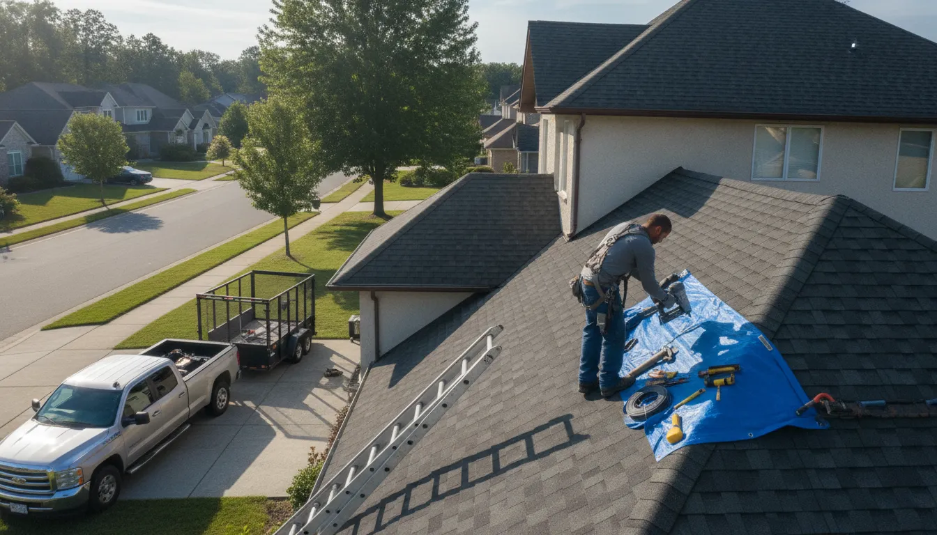 Trusted Storm Damage Roof Repair for Worthington Homes & Businesses